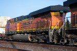 BNSF 7207 trails on a westbound intermodal